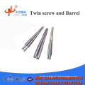 OEM conical twin screw and barrel for PVC pipe line